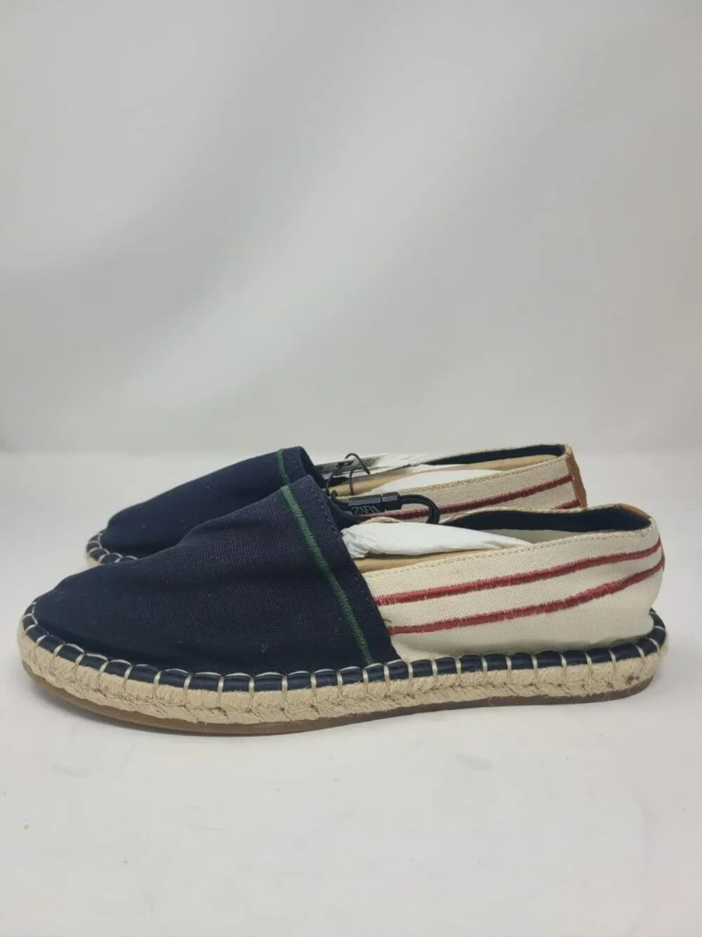Zara | Mens Patriotic Espadrille Shoes Size 7 2722/823